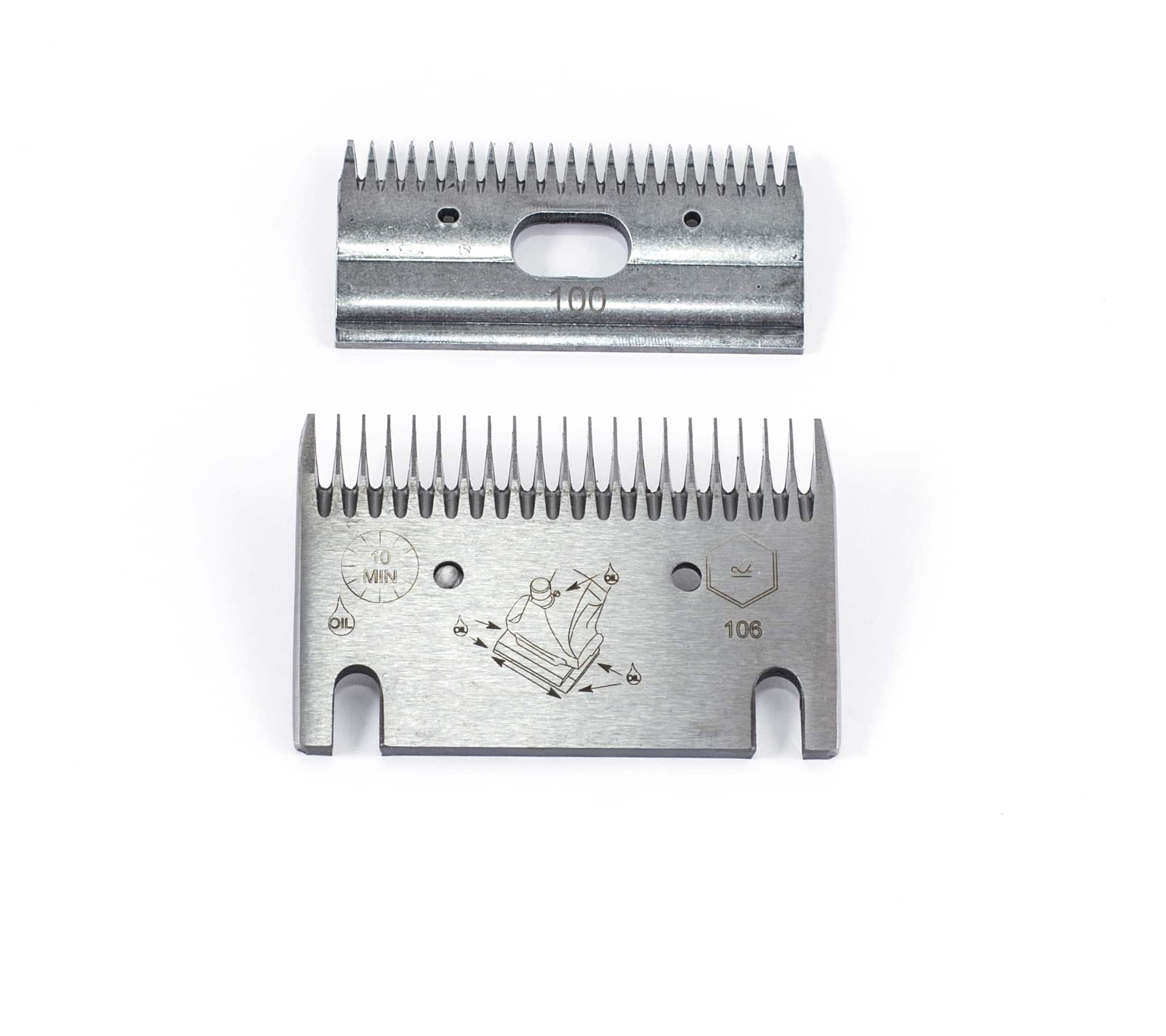 Liscop a106 clipper blade set – cutter and comb A106