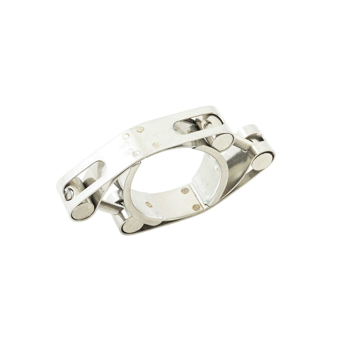 Clamp, stainless steel - pari with 2 screws 15340-1