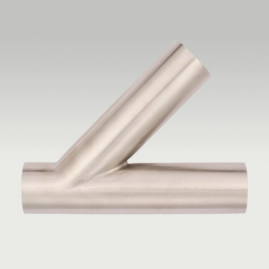 2.0 Weld Y splitter 45 degree 316 stainless steel