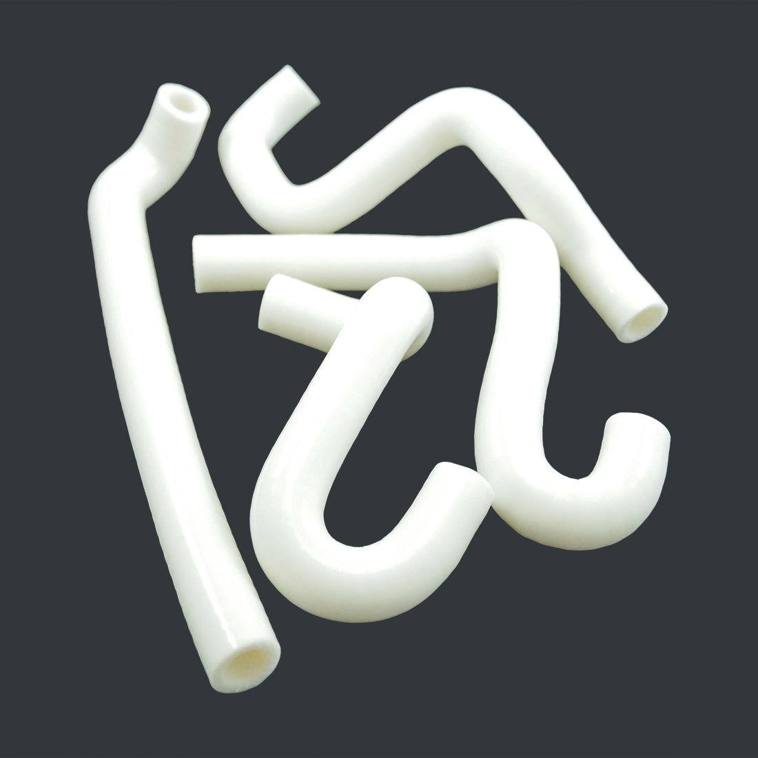 Hose set, white - R