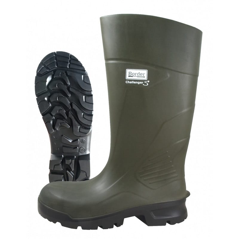 Border challenger s safety wellington boots
