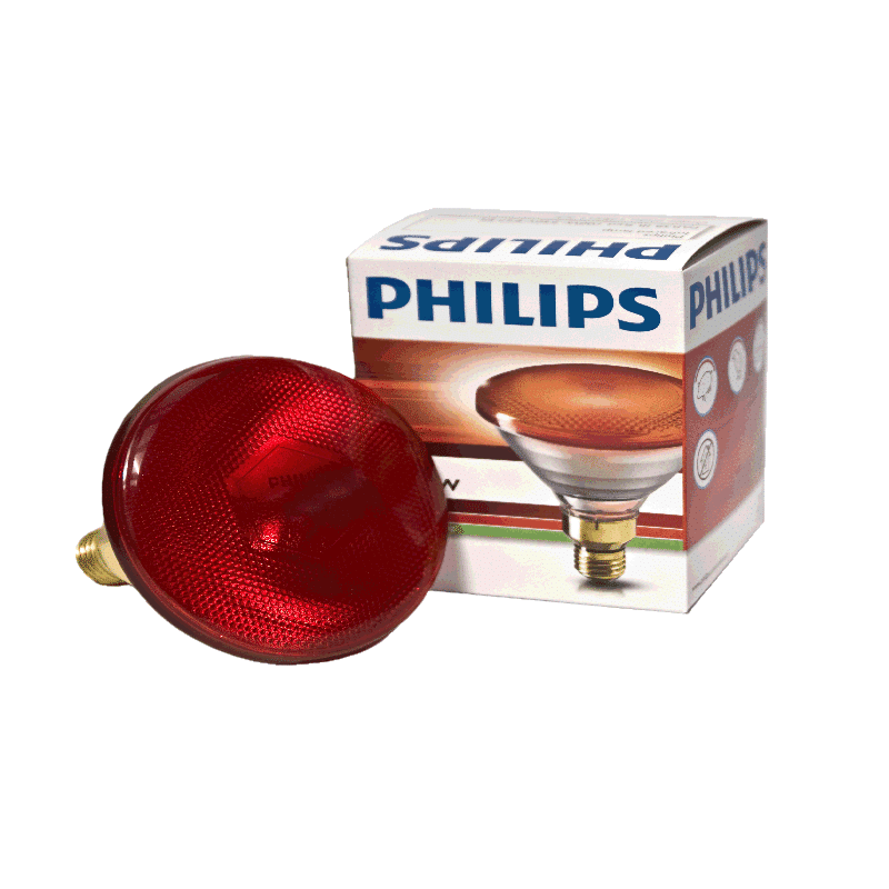 Philips heatlamp red bulb