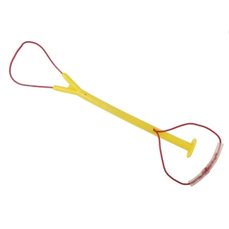 Plastic lambing aid