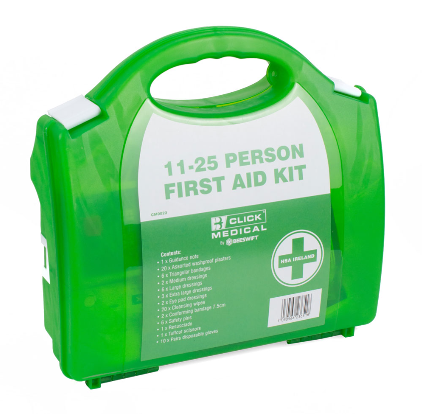 First Aid Travel Kit & Eye Wash – F2 HSA 2025