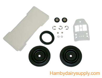 Repair Kit for Westfalia Vacupuls Constant pulsator with brass switching valve 7041-2700-000