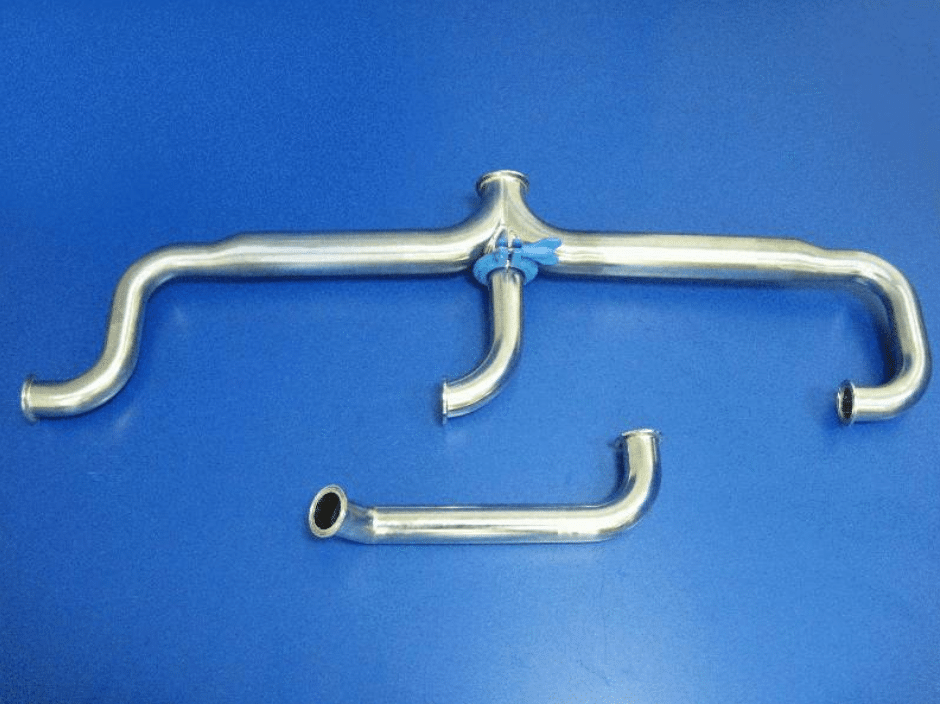 Centrifugal milk pump to receiver vessel coupler – 160ltr (2″-1.5″ x 1.5″ x 1.5″)