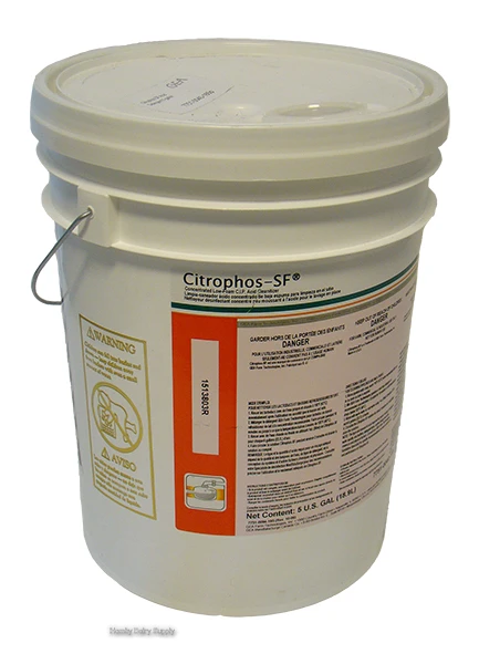 Sale! Citrophos SF Acid Detergent 5 - 15 or 55 gallon