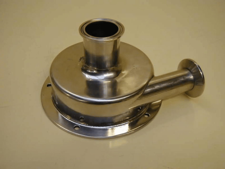 Centrifugal milk pump st/stl pump head