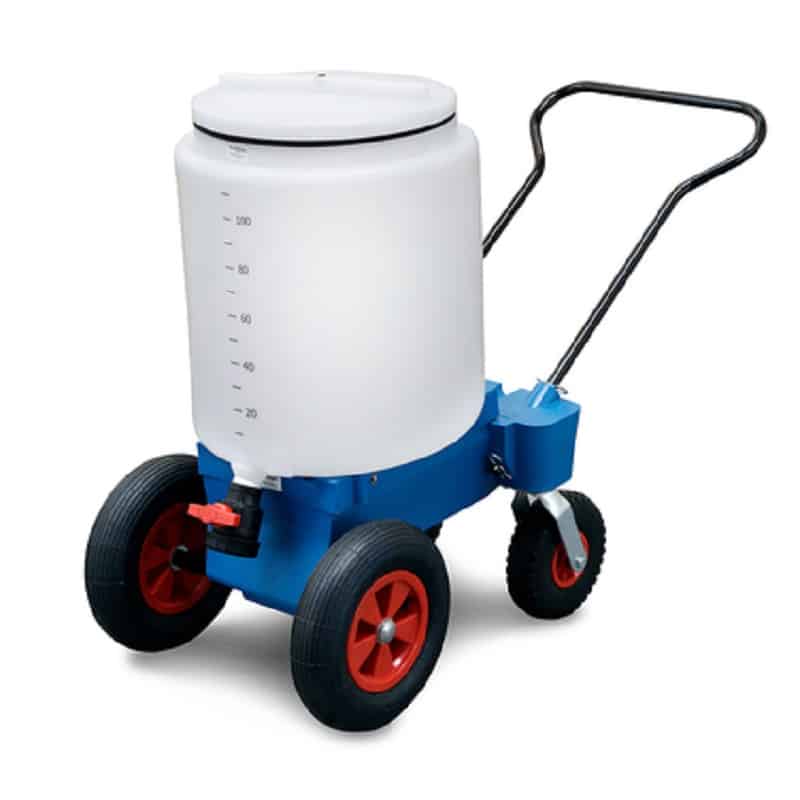 Wydale 110ltr 4 wheel milk trolley MKT10