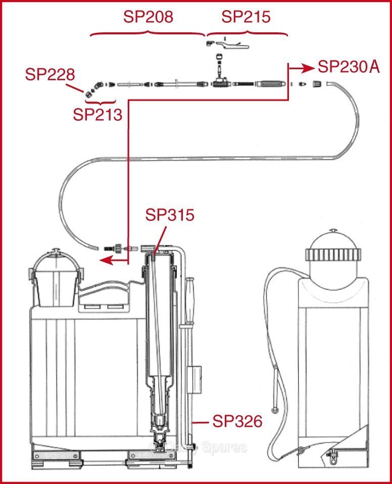 Kwazar® Sunflower Pump Assembly – SP315 SP315
