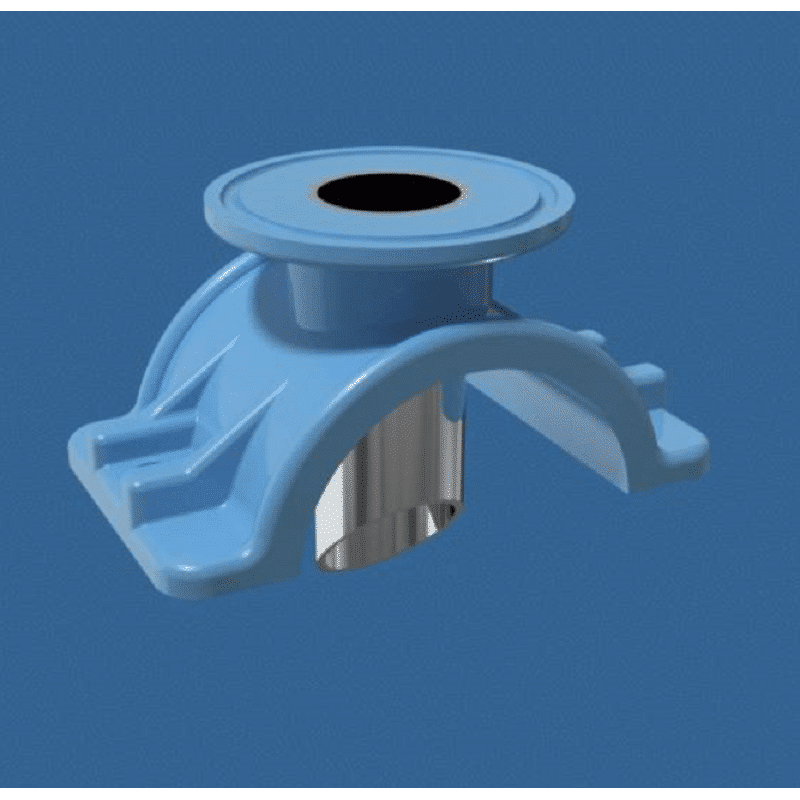 Dairymaster clean lock entry bracket and wash line bracket (2″)