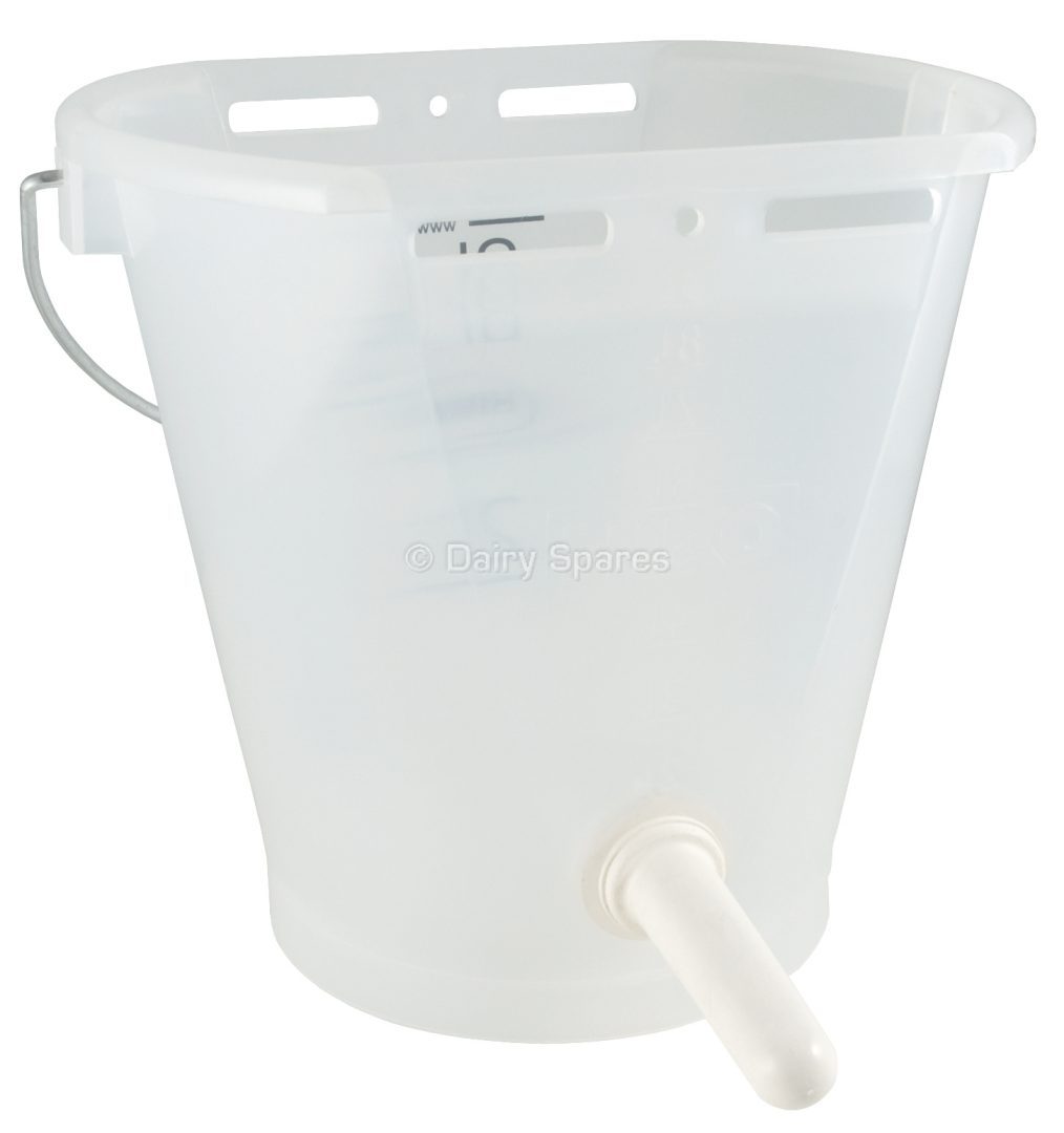 Hiko® “Click” Bucket Opaque c/w Valve and Teat 9ltr – MBA08T MBA08T