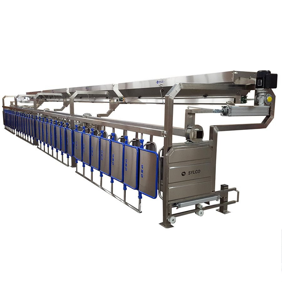 Basic Single 32 Goat or Sheep Parlor Rapid Exit Stanchions