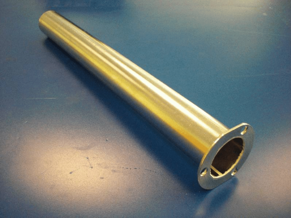 Comfort+ Stainless Steel Lead Screw Cover – Straight Floor (450mm / 550mm / 650mm)