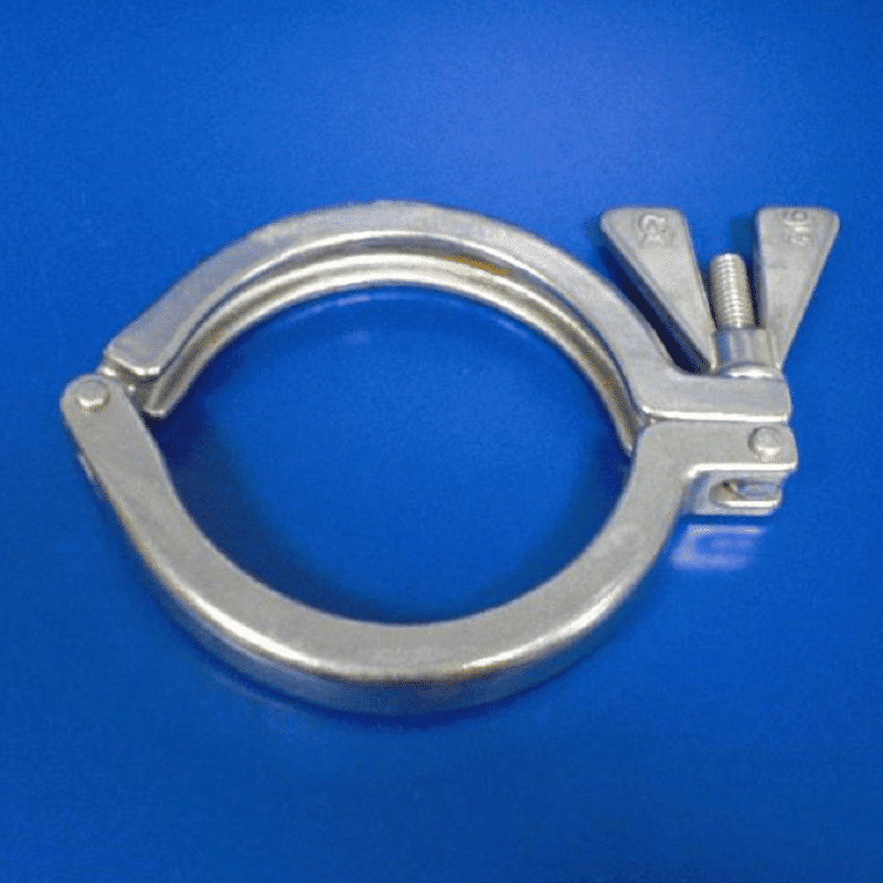 Dairymaster 3.0″ stainless steel cleanlock clamp 10300820D