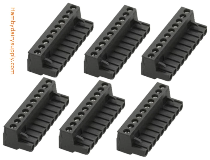 10 pin connectors for remote start - 6 pack - by GEA WestfaliaSurge® 7039-2780-070