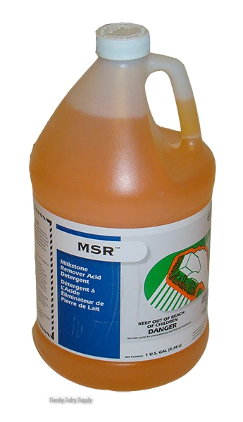MSR Acid Detergent case of 4x1 gallon