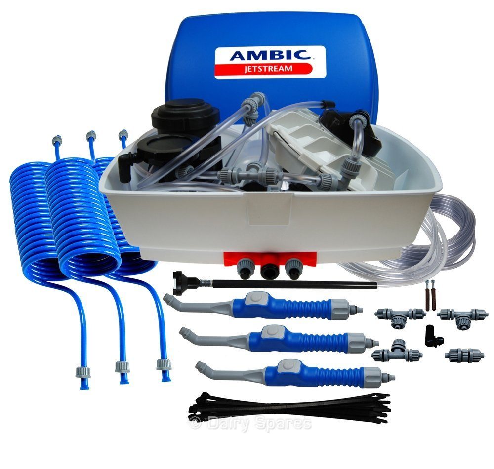 Ambic JetStream™ Teat Spray c/w AJ402 Guns Blue – AJ200 AJ200