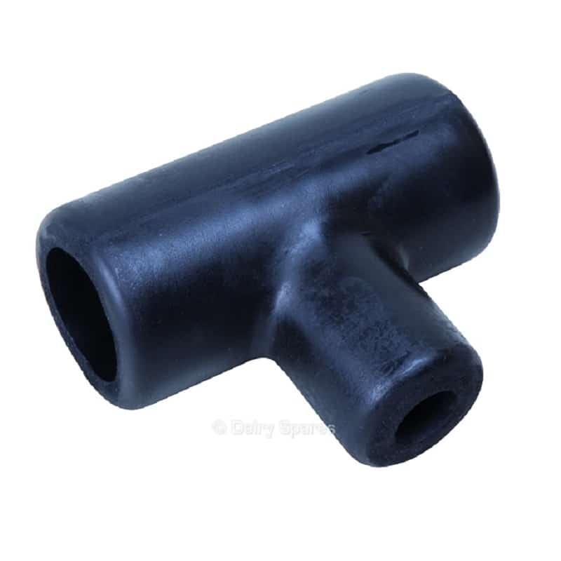 Rubber reducer tee 32mm to 16mm