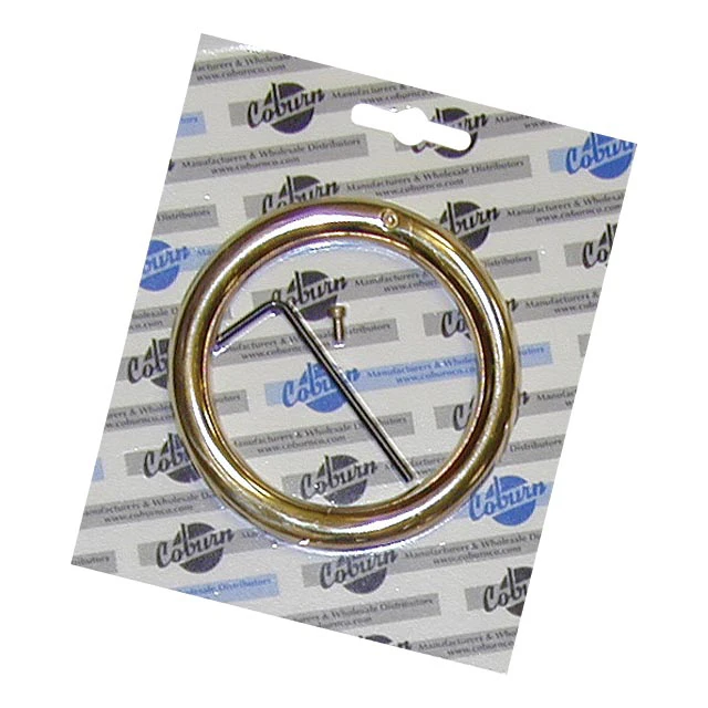 Brass Bull Ring - 5/16" x 2-1/2" 4999-1029-015