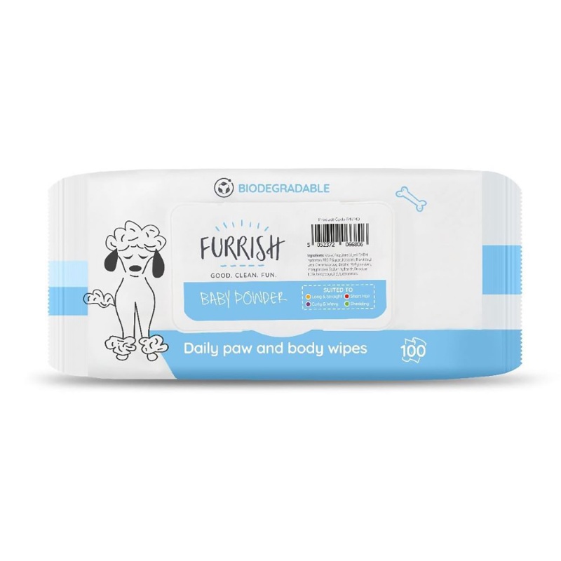 Furrish Daily Paw & Body Wipes FSH0012