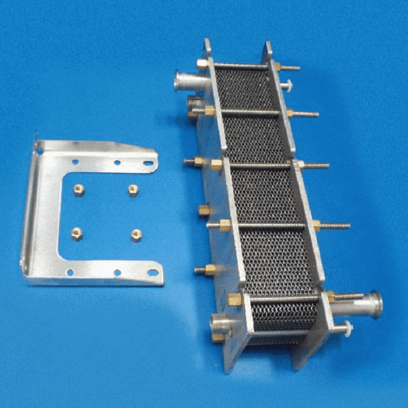 Dairymaster standard single stage stainless steel plate cooler (37 plate)