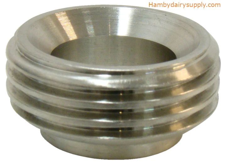 Female Bevel Seat ACME Thread Weld-On Ferrule 1 inch 4999-1000-620