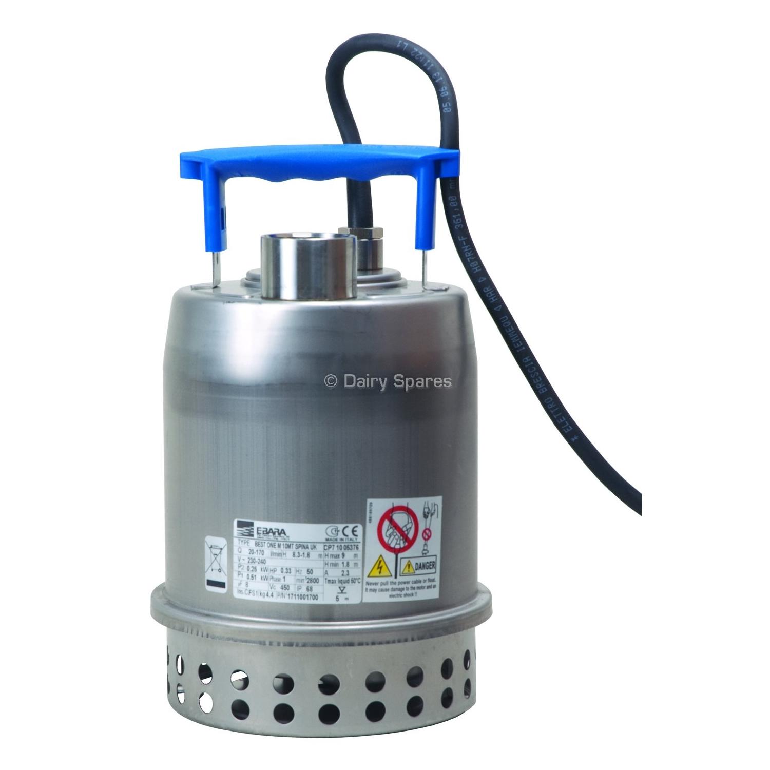 Stainless steel submersible pump