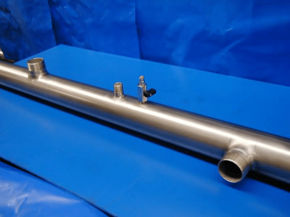 6 Meter St/Stl Vacuum Line – 4″