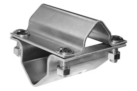 Top Rail Cross Clamp set - 1 5/8 x 2-3/8