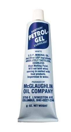 Petro-Gel sanitary white grease lubricant