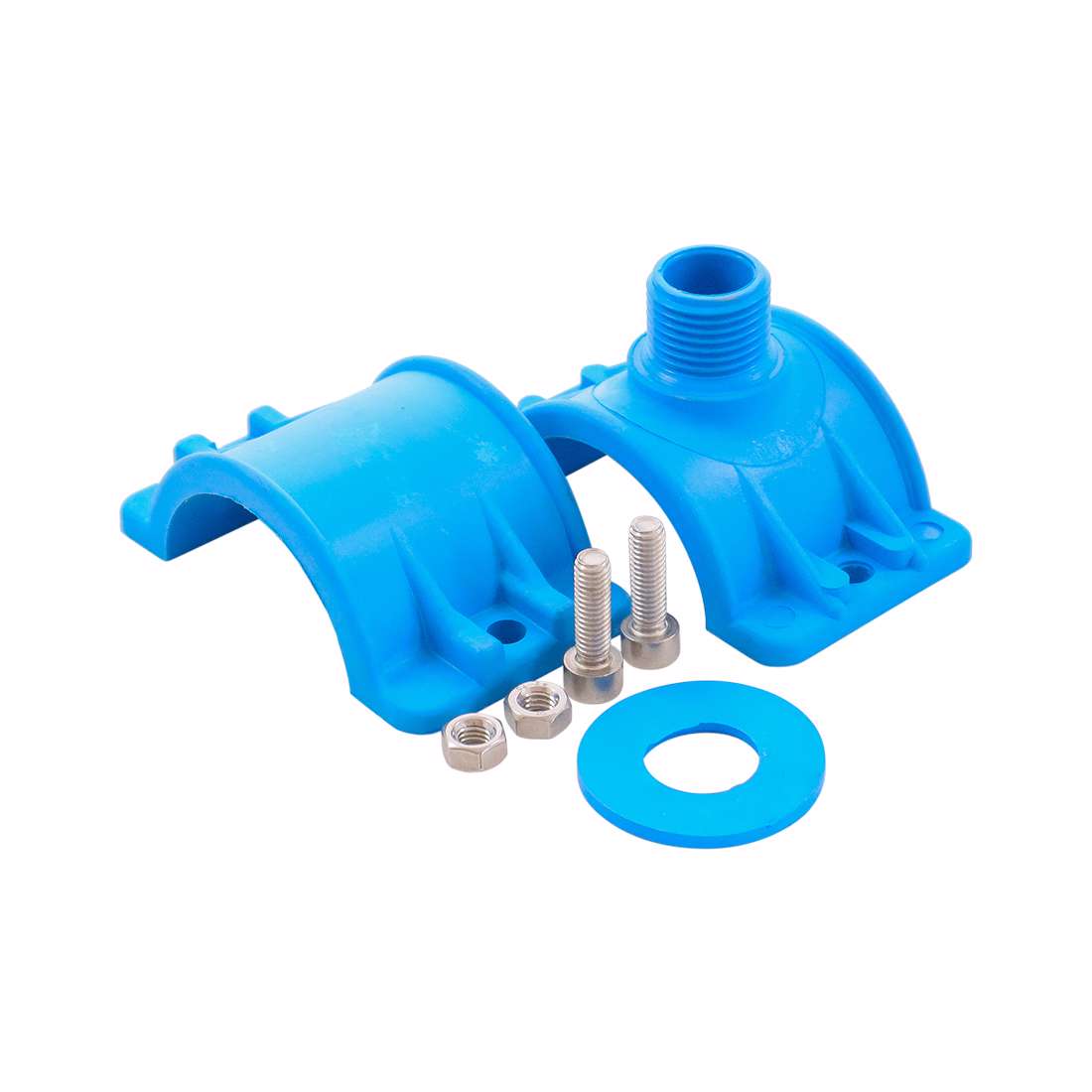 Threaded entry bracket moulded - 2" x 1/2" D10300499