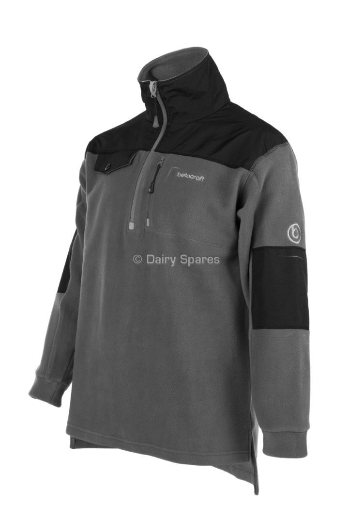 Betacraft Quest Fleece Half Zip Asphalt/Black (S) – BCF52F BCF52F