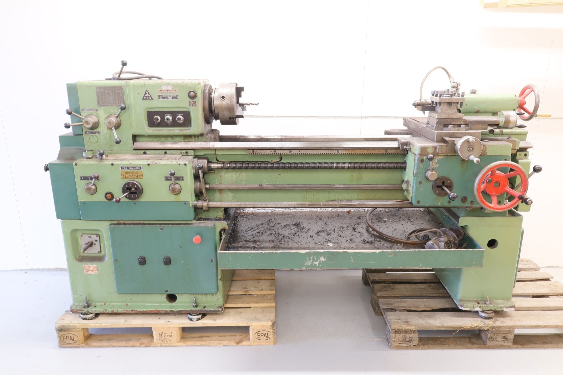 TOS Trencin SN40 Metal Lathe, used