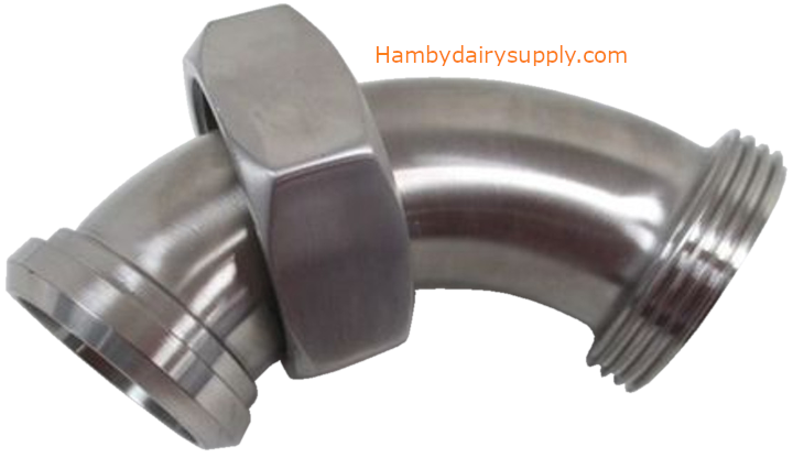2.0 inch SS elbow M x F bevel seat W81580045