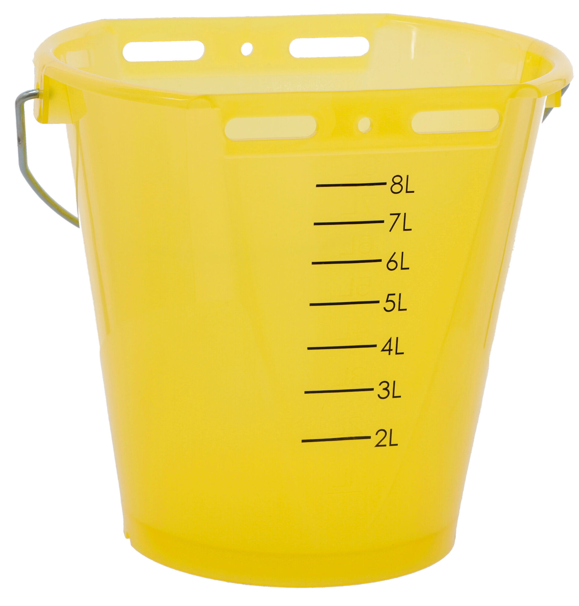Tränkeeimer transparent mit Skala
