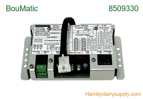 PCB Circuit Board for BouMatic Prism Pulsation Control Original 4999-1081-031