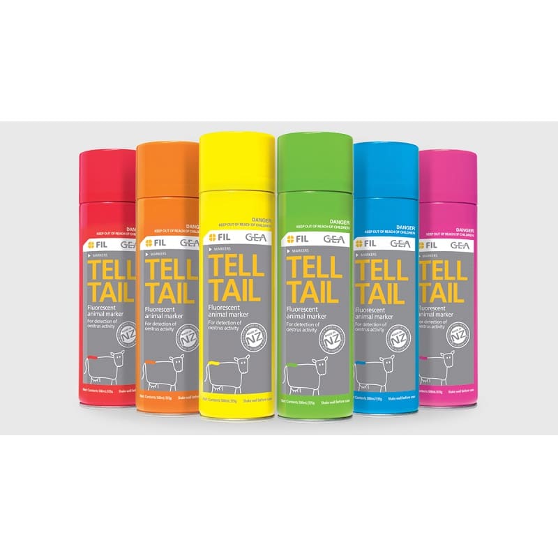 Fil tell tail oil based fluorescent aerosol tailpaint (500ml)