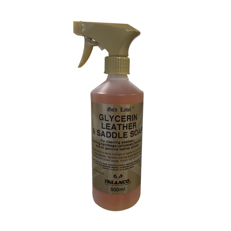 Gold Label Glycerin Leather & Saddle Soap Liquid GLD0287