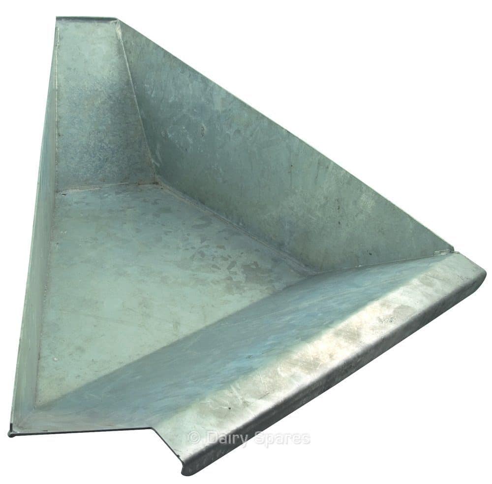 Compatible Fullwood 30 degree galvanised manger pan LH 8389G