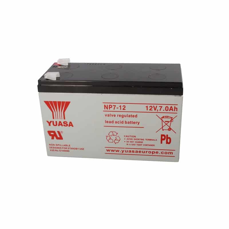 Yuasa Rechargeable Battery – 12v 7ah