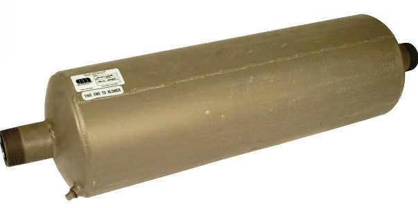 Noise Reducing Muffler for Oil-Less vacuum pumps 3 inch NPT Free Shipping 4999-1082-106