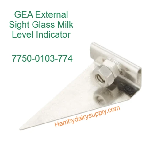 Milk Level indicator for Sight Glass Fits only GEA Koolway WestfaliaSurge 4999-1000-058