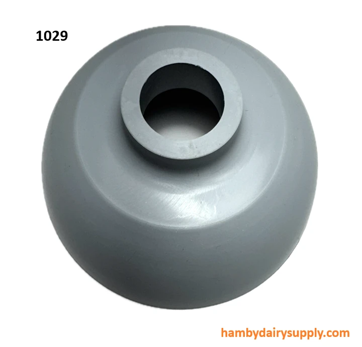 1029 Agitator Shaft Shield - 1 1/8 inch I.D. hole 4.5 Outside Diameter 7750-0085-377