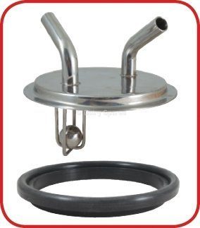 Checker Ball Lid for DB110 Vaccar Dump Bucket – 9158 DB110