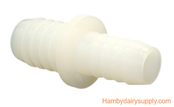 5/8 X 1/2 barb reducer for vacuum hose
