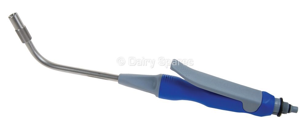 Ambic Classic Teat Spray Gun Blue c/w Stainless Steel Adjustable Nozzle (Single) – AT602 AT602
