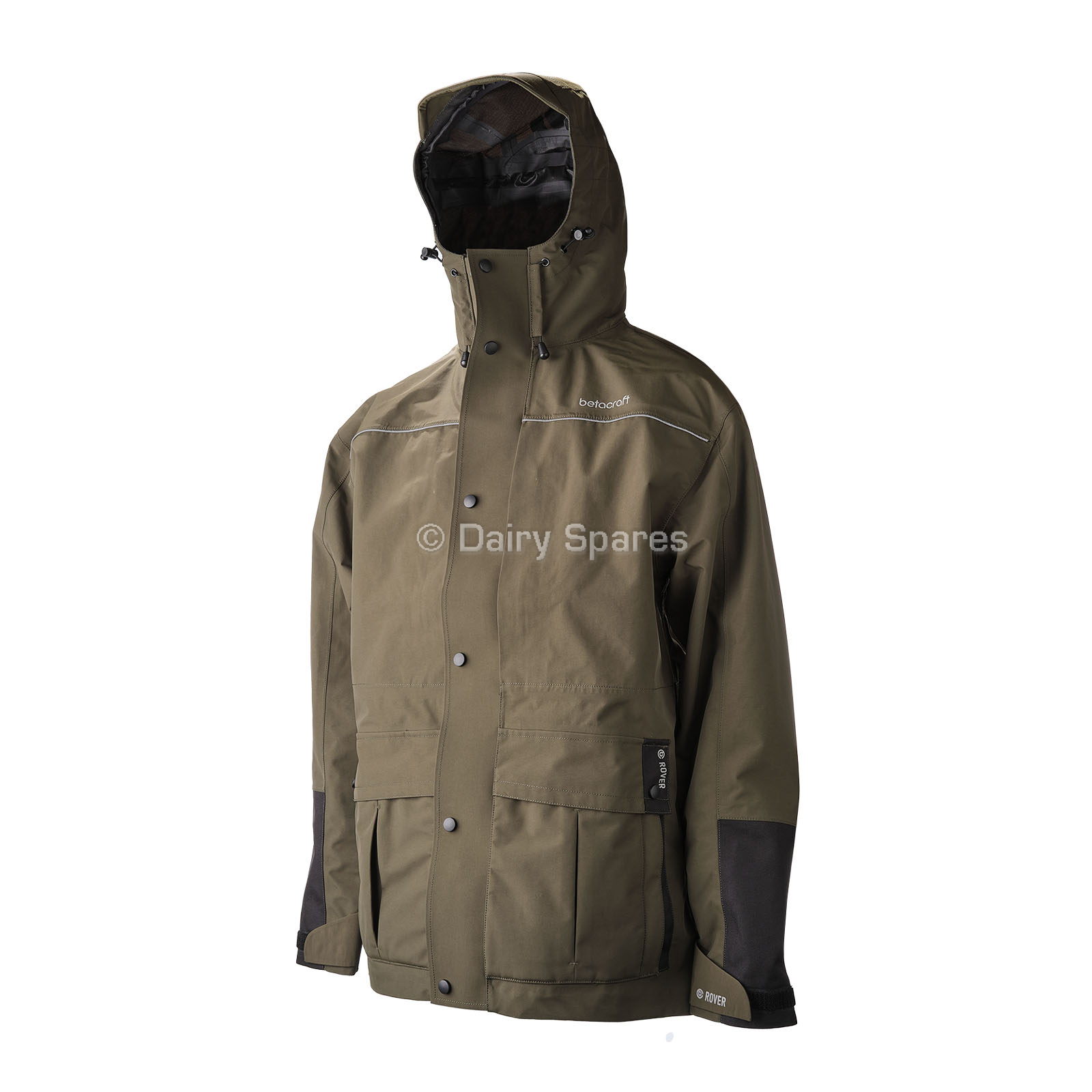 Betacraft Rover Men’s Jacket Dark Khaki (S) – BCF17F BCF17F