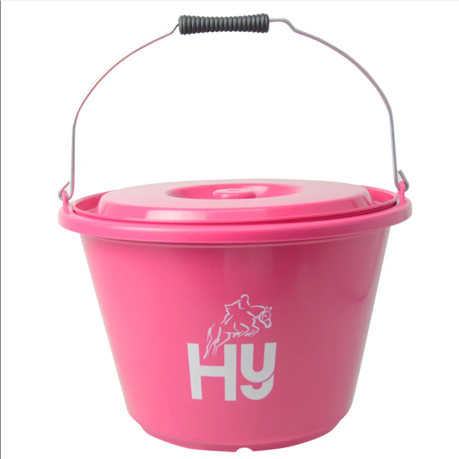 Hy Equestrian Bucket with Lid (18L)