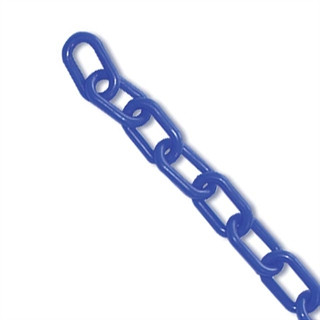 Sold Out- Blue Plastic Neck Chain - per foot